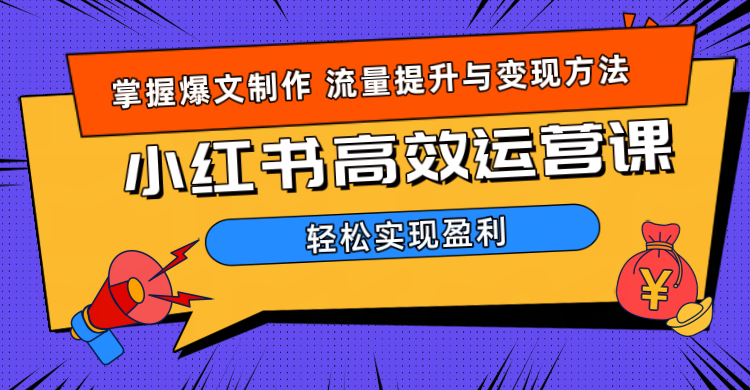 价值980小红书运营操作指南创业吧-网创项目资源站-副业项目-创业项目-搞钱项目创业吧