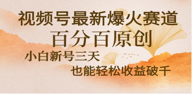 视频号独家玩法，老年养生赛道，无脑搬运爆款视频，日入2000+创业吧-网创项目资源站-副业项目-创业项目-搞钱项目创业吧